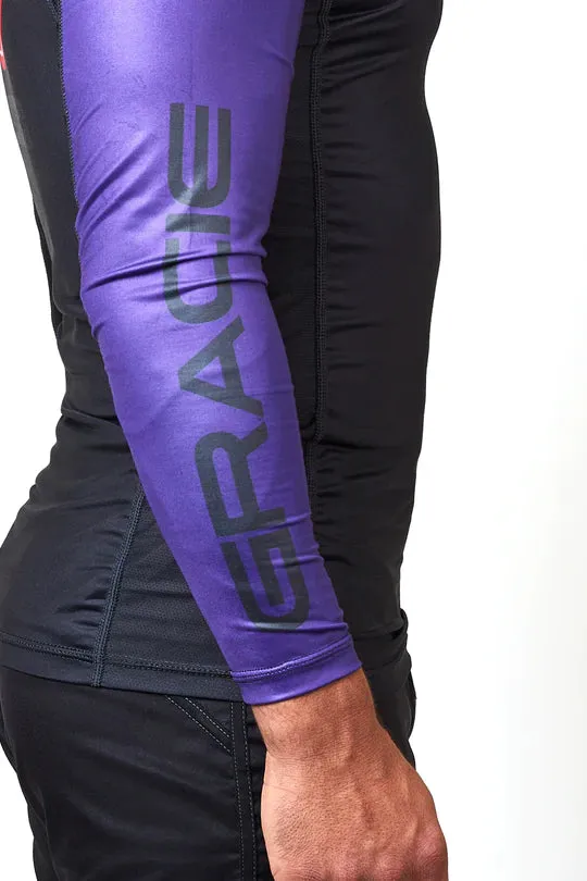 Rashguard Ranqueada M/L GB Edition - Roxa